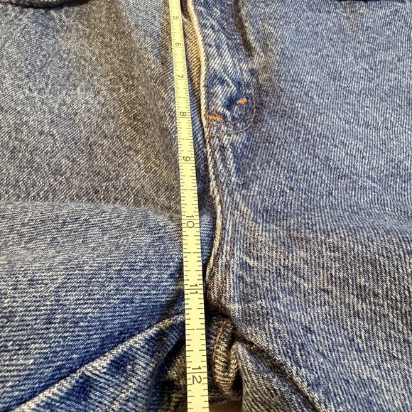 Vintage Levis 900 Series Jeans Womens 7 Made in USA High Rise Tapered Blue 57901 - Picture 10 of 12